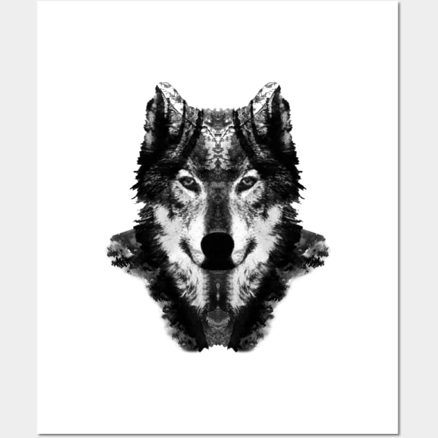 The Black Forrest Wolf Wall Art by ruifaria